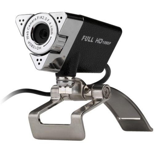 Aluratek AWC01F Video Conferencing Camera - 2 Megapixel - 30 fps - Black - USB 2.0