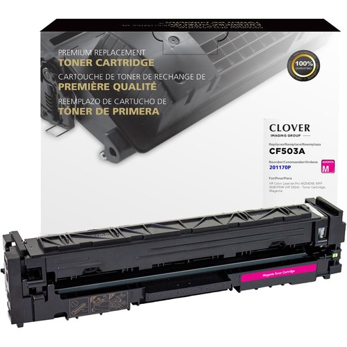 Clover Technologies Remanufactured Toner Cartridge - Alternative for HP 202A - Magenta
