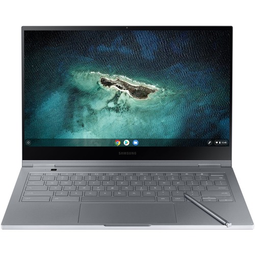 Samsung Galaxy Chromebook XE930QCA-K02US 13.3" Touchscreen Convertible 2 in 1 Chromebook - 4K UHD - 3840 x 2160 - Intel Core i5 10th Gen i5-10210U - 8 GB Total RAM - 256 GB SSD - Mercury Gray