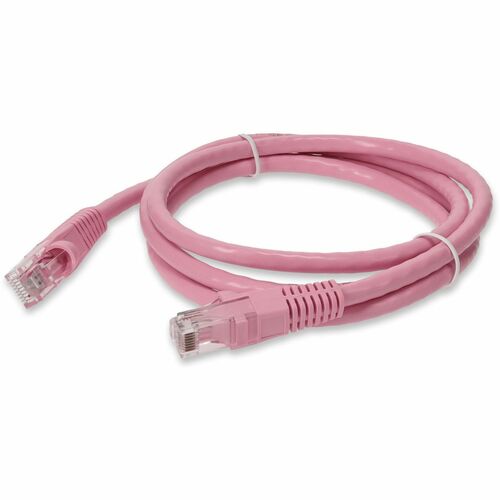 AddOn 4ft RJ-45 (Male) to RJ-45 (Male) Straight Pink Cat6 UTP PVC Copper Patch Cable