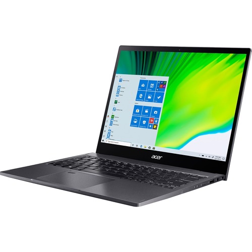 Acer Spin 5 SP513-54N SP513-54N-58XD 13.5" Touchscreen Convertible 2 in 1 Notebook - 2256 x 1504 - Intel Core i5 10th Gen i5-1035G4 Quad-core (4 Core) 1.10 GHz - 8 GB Total RAM - 256 GB SSD - Steel Gray