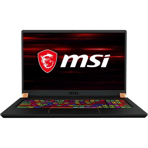 MSI GS75 Stealth GS75 Stealth 10SF-609 17.3" Gaming Notebook - Full HD - 1920 x 1080 - Intel Core i7 10th Gen i7-10875H 2.30 GHz - 32 GB Total RAM - 512 GB SSD - Matte Black with Gold Diamond