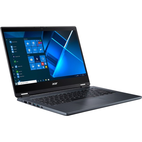 Acer P414RN-51 TMP414RN-51-54JZ 14" Touchscreen Convertible 2 in 1 Notebook - Full HD - 1920 x 1080 - Intel Core i5 i5-1135G7 Quad-core (4 Core) 2.40 GHz - 8 GB Total RAM - 512 GB SSD - Slate Blue