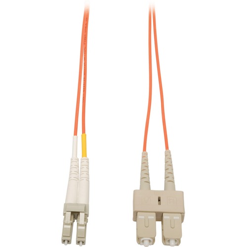 Eaton Tripp Lite Series Duplex Multimode 62.5/125 Fiber Patch Cable (LC/SC), 5M (16 ft.)