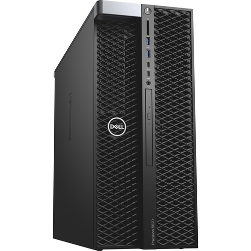 Dell Precision 5000 5820 Workstation - 1 x Intel Core i9 Deca-core (10 Core) i9-10900X 10th Gen 3.70 GHz - 16 GB DDR4 SDRAM RAM - 256 GB SSD - Tower