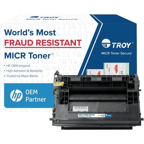 Troy Toner Secure Original MICR Toner Cartridge - Alternative for Troy, HP