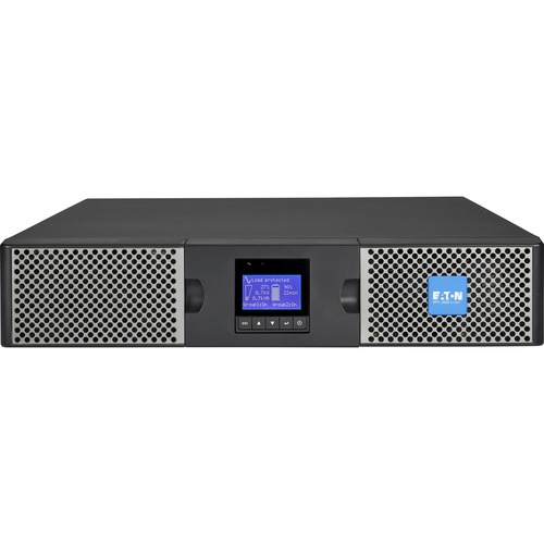 Eaton 9PX 3000VA 2700W 120V Online Double-Conversion UPS - L5-30P, 6x 5-20R, 1 L5-30R, Lithium-ion Battery, Cybersecure Network Card, 2U Rack/Tower - Battery Backup