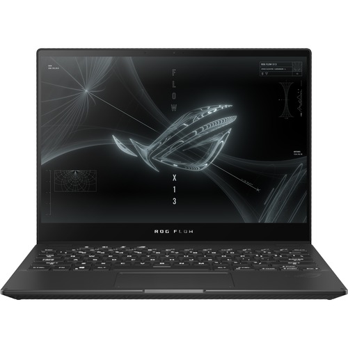 Asus ROG Flow X13 GV301 GV301QH-XS98-B 13.4" Touchscreen Gaming Notebook - AMD Ryzen 9 5980HS - 1 TB SSD - Off Black - AMD Chip - Windows 10 Pro - NVIDIA GeForce GTX 1650