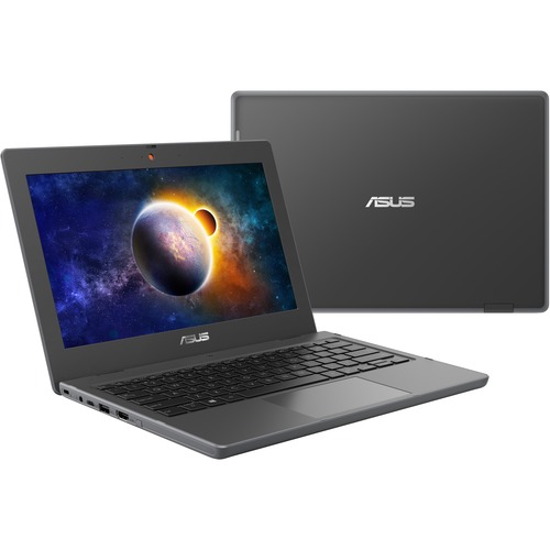 Asus BR1100C BR1100CKA-YS02 11.6" Rugged Notebook - HD - 1366 x 768 - Intel Celeron N4500 Dual-core (2 Core) 1.10 GHz - 4 GB Total RAM - 64 GB Flash Memory - Dark Gray