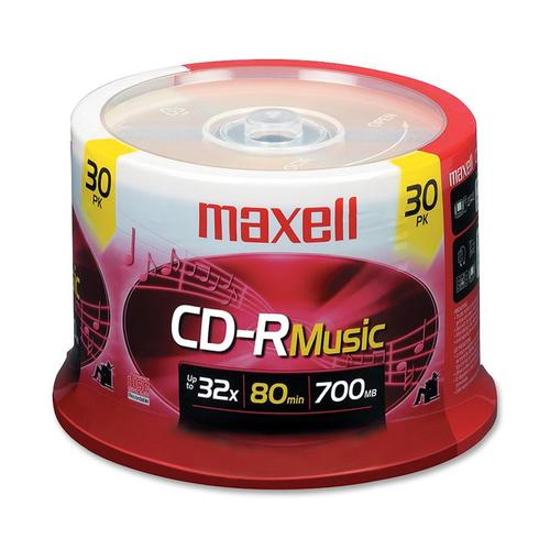 32x Write-Once CD-R Spindle for Audio