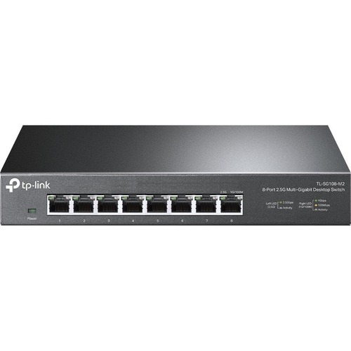 TP-Link TL-SG108-M2 - 8-Port Multi-Gigabit Unmanaged Network Switch