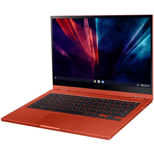 Samsung Galaxy Chromebook 2 XE530QDA-KA2US 13.3" Touchscreen Convertible 2 in 1 Chromebook - Full HD - 1920 x 1080 - Intel Celeron 5205U 1.90 GHz - 4 GB Total RAM - Fiesta Red