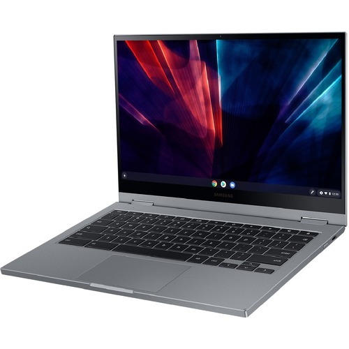 Samsung Galaxy Chromebook 2 XE530QDA-KB2US 13.3" Touchscreen Convertible 2 in 1 Chromebook - Full HD - 1920 x 1080 - Intel Celeron 5205U 1.90 GHz - 4 GB Total RAM - Mercury Gray