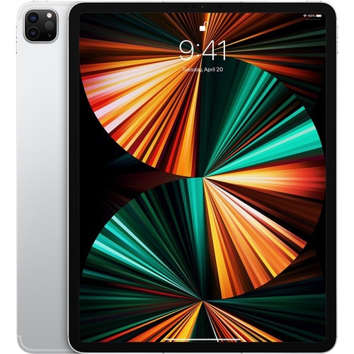 Apple iPad Pro (5th Generation) A2379 Tablet - 12.9 - M1 Octa-core (8  Core) - 8 GB RAM - 128 GB Storage - iPadOS 14 - 5G - Silver 