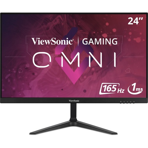 ViewSonic OMNI VX2418-P-MHD 24 Inch 1080p 1ms 165Hz Gaming Monitor with FreeSync Premium, Eye Care, HDMI and DisplayPort