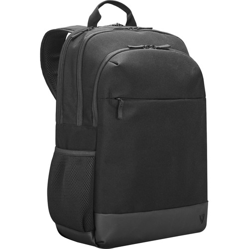 V7 Eco-Friendly CBP17-ECO-BLK Carrying (Backpack) Notebook - Black for Case 17.3\