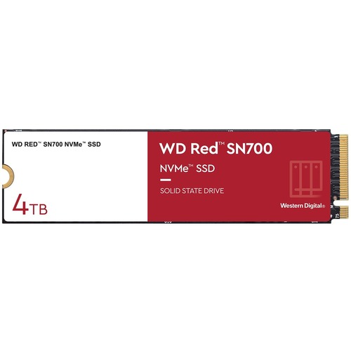 Western Digital Red S700 WDS400T1R0C 4 TB Solid State Drive - M.2 2280 Internal - PCI Express NVMe (PCI Express NVMe 3.0 x4)