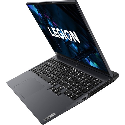 Lenovo Legion 5 Pro 16ACH6H 82JQ00QYUS 16" Gaming Notebook - WQXGA - 2560 x 1600 - AMD Ryzen 7 5800H Octa-core (8 Core) 3.20 GHz - 16 GB Total RAM - 1 TB SSD - Storm Gray, Black