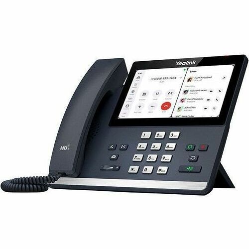 Yealink MP56-ZOOM IP Phone - Corded - Corded - Bluetooth, Wi-Fi - Wall Mountable - Classic Gray