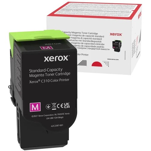 Xerox C310 Standard Yield Magenta Toner Cartridge (2,000 Yield) (Use & Return)
