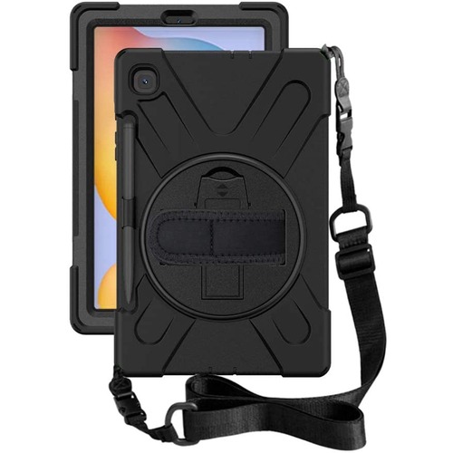CODi Rugged Carrying Case for 10.4" Samsung Galaxy Tab S6 Lite Tablet - Black