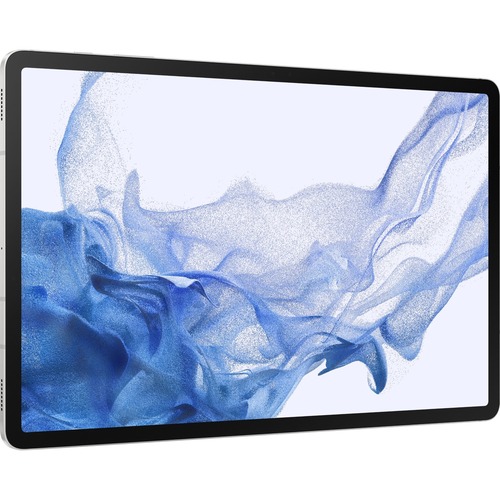 Samsung Galaxy Tab S8+ SM-X800 Tablet - 12.4" WQXGA+ - Qualcomm SM8450 Snapdragon 8 Gen 1 Octa-core - 8 GB - 128 GB Storage - Android 12 - Silver