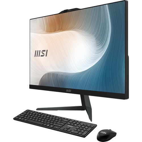 MSI Modern Modern AM242T 23.8" All-in-One Computer Intel Core i3-1115G4 8 GB RAM 256 GB SSD - Intel Core i3 11th Gen i3-1115G4 Dual-core - Wireless Mouse and Keyboard Included - 1920 x 1080 Full HD Display - Intel Iris Xe Graphics - Windows 11 Home