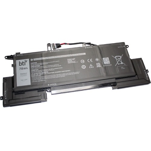 BTI 7146W-BTI 11.4V 78WHR LI-ION BATTERY 02K0CK, 0C76H7, 2K0CK, 451-BCID, 7146W, 8RTVG, C76H7, CN-02K0C5, CN-0C76H7, WD8P8