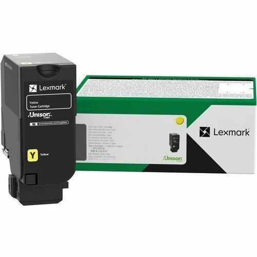 Lexmark Unison Original Laser Toner Cartridge - Yellow