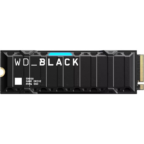 WD Black SN850 WDBBKW0010BBK-WRSN 1 TB Solid State Drive - M.2 2280 Internal - PCI Express NVMe (PCI Express NVMe 4.0 x4) - Black