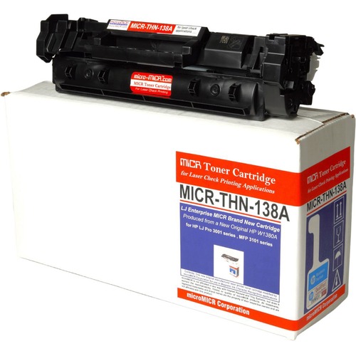 microMICR MICR Standard Yield Laser Toner Cartridge 138A, 138X (W1480A)
