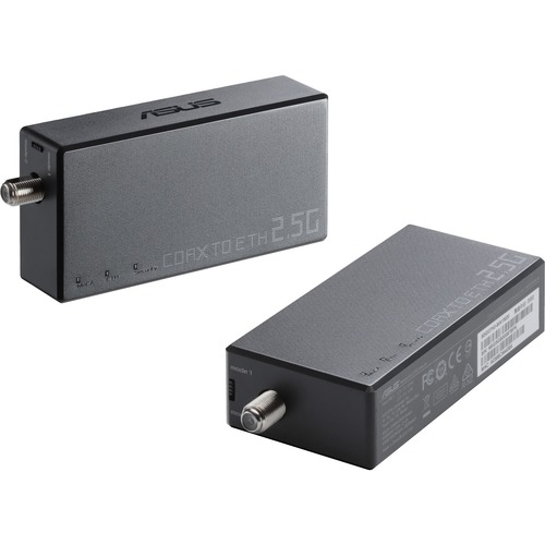 Asus Coax to Ethernet Adapter (MoCA Adapter) - 1 x Network (RJ-45)