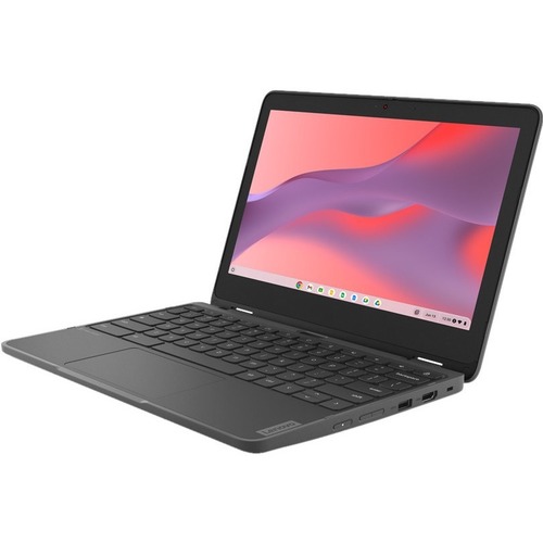 Lenovo 300e Yoga Chromebook Gen 4 82W20004US 11.6" Touchscreen Convertible 2 in 1 Chromebook - HD - Octa-core (ARM Cortex A76 + Cortex A55) - 8 GB - 64 GB Flash Memory - Graphite Gray
