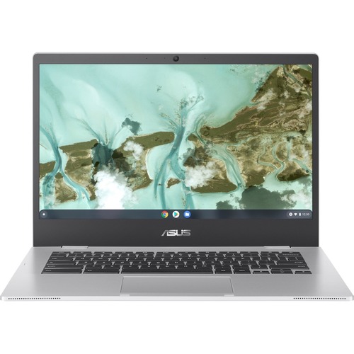 Asus Chromebook Flip CX1400 CX1400FKA-DS84FT 14" Touchscreen Convertible 2 in 1 Chromebook - Full HD - Intel Celeron N4500 - 8 GB - 64 GB Flash Memory - Transparent Silver