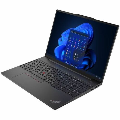 Lenovo ThinkPad E16 Gen 1 16" Notebook WUXGA AMD Ryzen 5 7530U 16GB RAM 256GB SSD Graphite Black