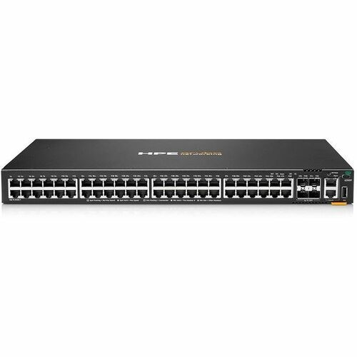 HPE CX 6200F 24G Class 4 PoE 4SFP 370W Switch - 24 Ports