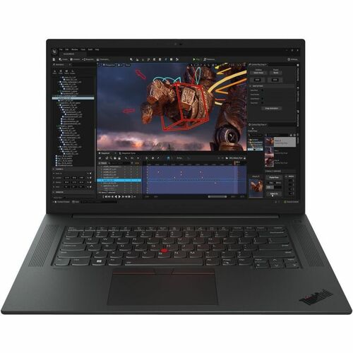 Lenovo ThinkPad P1 Gen 6 21FV001PUS 16" Mobile Workstation - WQXGA - Intel Core i7 13th Gen i7-13700H - 32 GB - 1 TB SSD - Black Paint