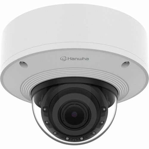 Hanwha PNV-A6081R-E1T 2 Megapixel Outdoor Full HD Network Camera - Color - Dome - White
