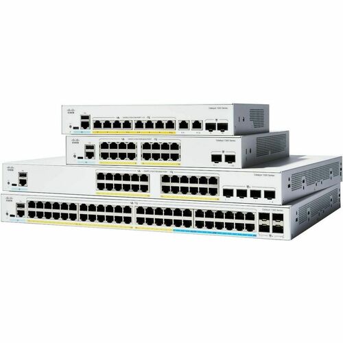 Cisco Catalyst C1300-48P-4G Ethernet Switch - 48 Ports