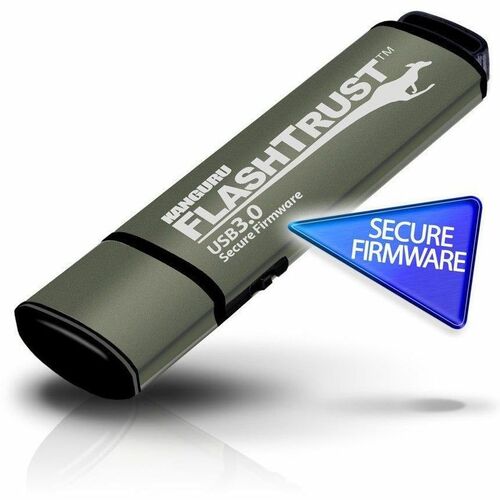 Kanguru FlashTrust Digitally-Signed Secure Firmware USB 3.0 Flash Drive