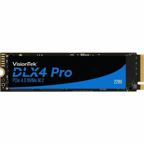 VisionTek DLX4 Pro 4 TB Solid State Drive - M.2 2280 Internal - PCI Express NVMe (PCI Express NVMe 4.0 x4)