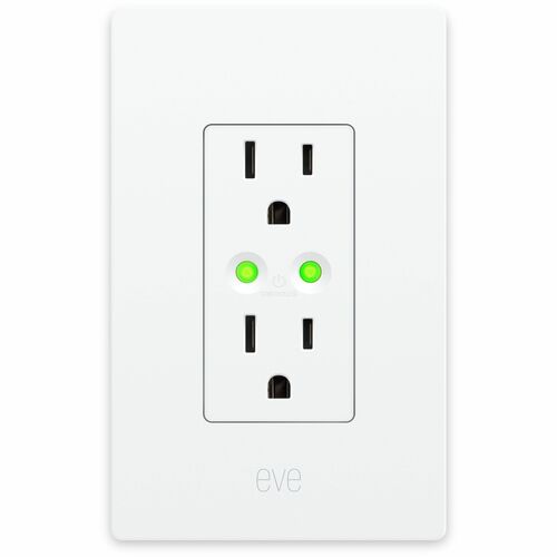 Eve Energy Outlet - Smart Outlet & Power Meter (Matter)