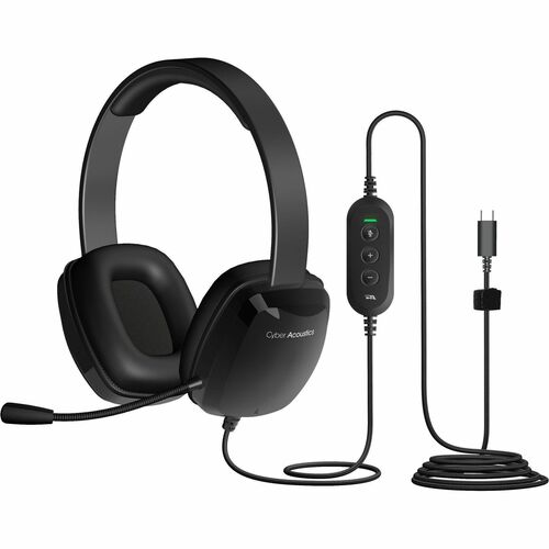 Cyber Acoustics USB-C Stereo Headset - Stereo - USB Type C
