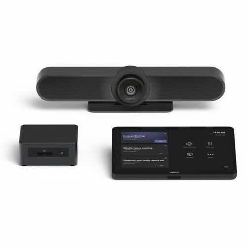 Logitech Small Microsoft Teams Rooms with Tap + MeetUp + ASUS&reg