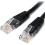 StarTech.com 2 ft Black Molded Cat5e UTP Patch Cable