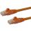 StarTech.com 10ft CAT6 Ethernet Cable - Orange Snagless Gigabit - 100W PoE UTP 650MHz Category 6 Patch Cord UL Certified Wiring/TIA