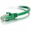 C2G-20ft Cat6 Snagless Unshielded (UTP) Network Patch Cable - Green