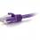 C2G-3ft Cat5e Snagless Unshielded (UTP) Network Patch Cable - Purple