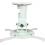 Amer Mounts Universal Ceiling Projector Mount - White