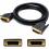 10ft DVI-D Dual Link (24+1 pin) Male to DVI-D Dual Link (24+1 pin) Male Black Cable For Resolution Up to 2560x1600 (WQXGA)